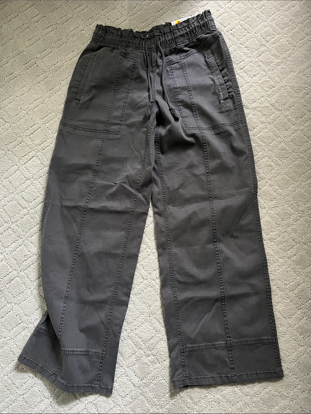 Sonoma women’s high rise wide leg kahki pant
